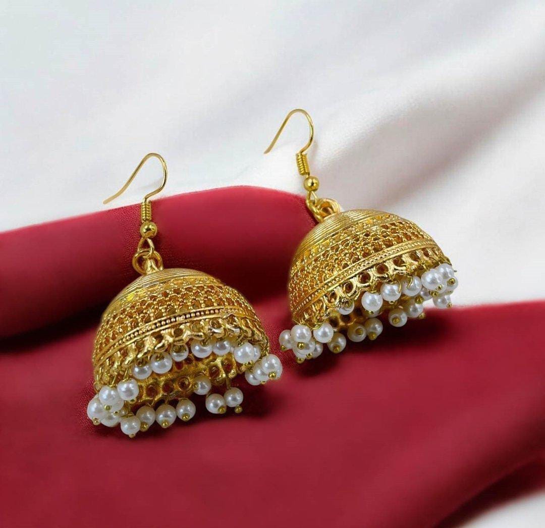 Pearl Drop Jhumki
