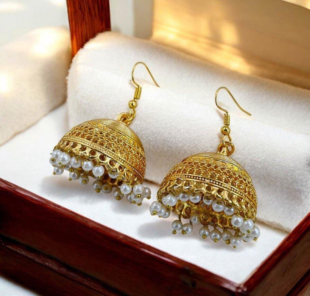 Pearl Drop Jhumki