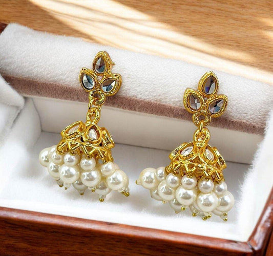 Pearl Drop Jhumki