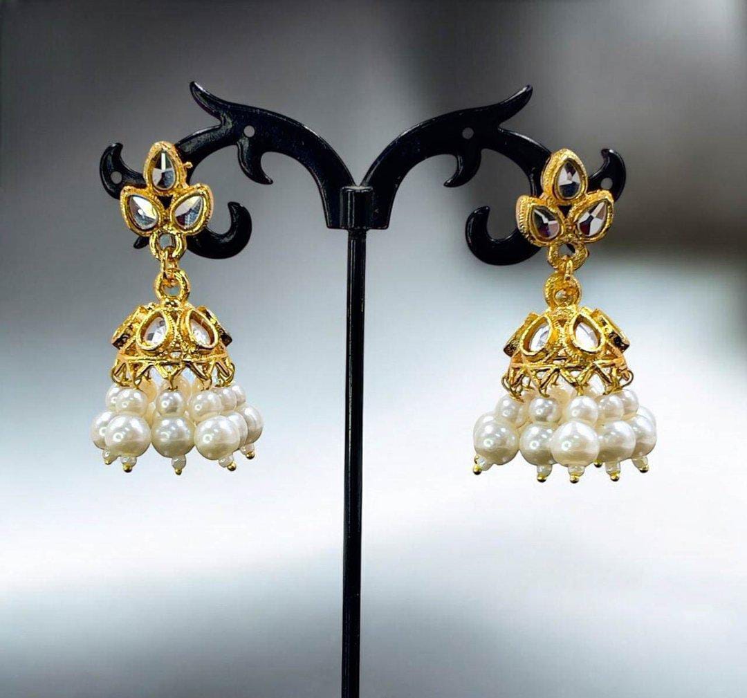 Pearl Drop Jhumki