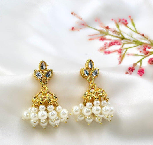Pearl Drop Jhumki