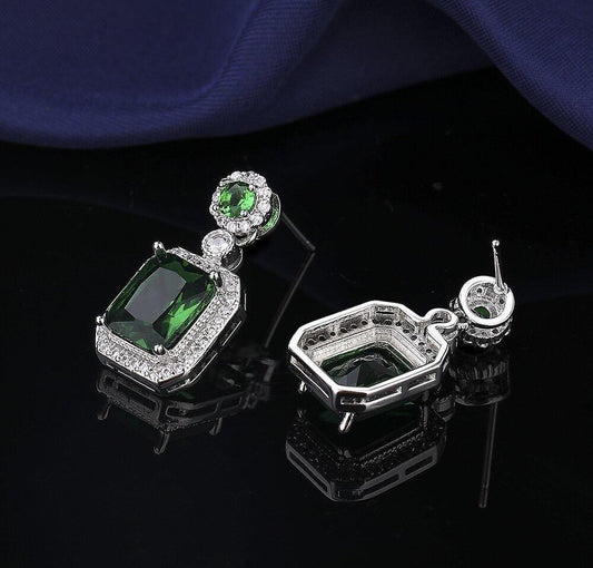 Square Drop Pandent Set