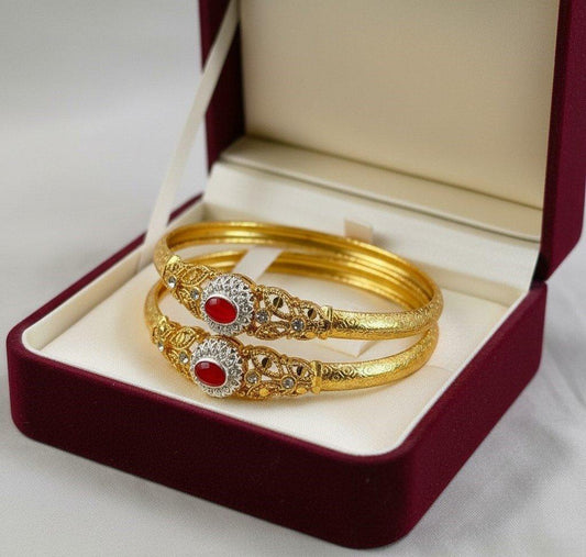 Oval Bangle's Set