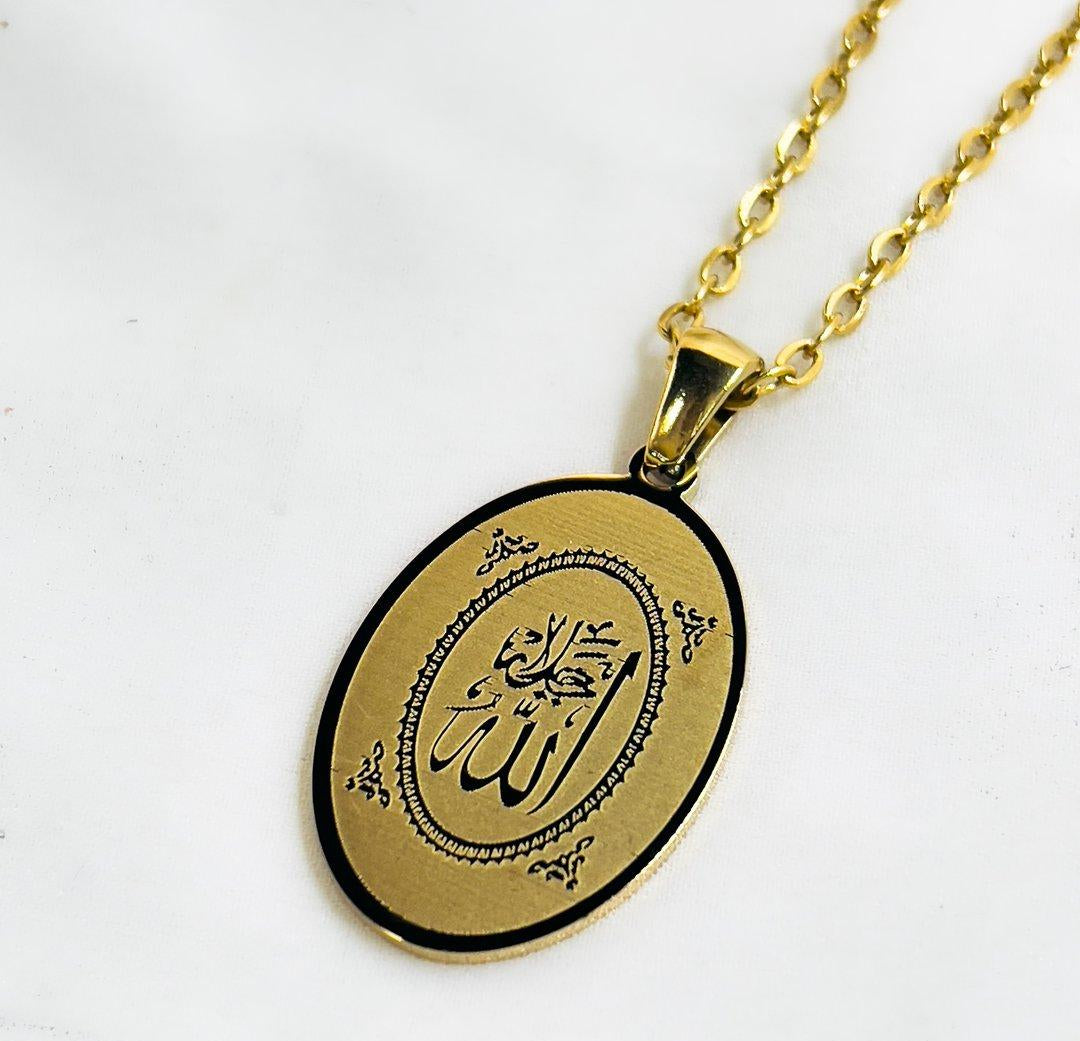 Allah Calligraphy Pandent